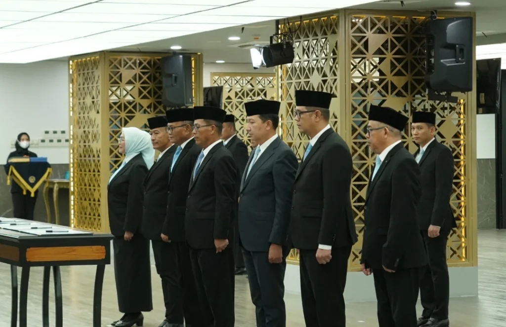 Sekjen Kementerian Imigrasi dan Pemasyarakatan Lantik Sejumlah Pimpinan Tinggi Pratama di Jakarta