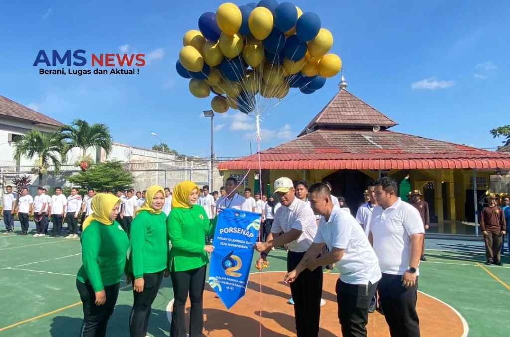 Rutan Batam Resmi Buka PORSENAP HBP ke-62, Warga Binaan Antusias Ikuti Kegiatan